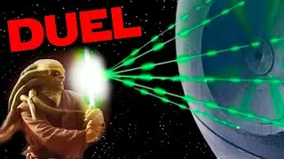 The DEATH STAR faces KIT FISTO !