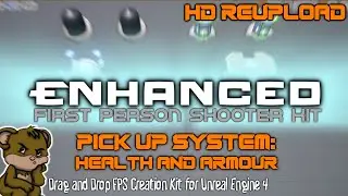 Enhanced FPS Kit - Pick Up System (Health and Armour) - UE4 Blueprint Plugin