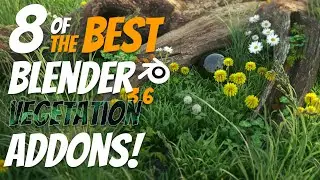 The Best Blender 3.6 vegetation addons in 2023