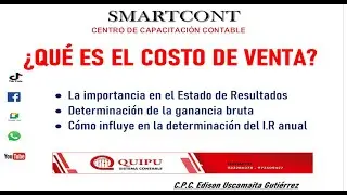 COSTO DE VENTAS Y LA IMPORTANCIA EN LA DETERMINACION DEL IMPUESTO A LA RENTA
