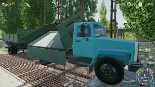 ✅Farming Simulator 2019 💥МОД ГАЗ 3307 С ПРИЦЕПОМ💥 MOD GAZ 3307 WITH A TRAILER💥