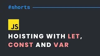Hoisting with let, const and var in JavaScript