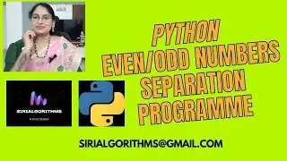 52. Separate odd and even numbers