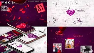 Valentines Logo 1080 3in1 Vertical version for Social Media