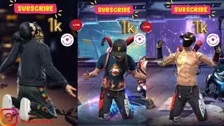 1v1 &2v2  one taps  free fire live ff live 