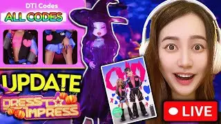 🔴*HALLOWEEN UPDATE* in Dress to Impress! (Finding All CODES, New ITEMS & Quests)