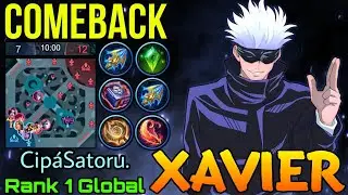 Comeback is Real! Xavier Hard Carry - Top 1 Global Xavier by CipáSatoru. - Mobile Legends