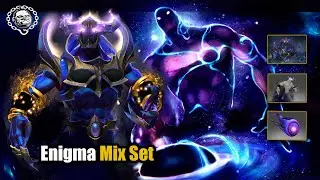 Dota 2 Enigma Best Mix Set Astral Terminus + World Chasm Artifact + Geodesic Eidolon