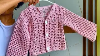 Logre tejer este suéter tejido en crochet