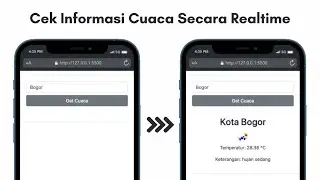 Membuat Web Informasi Cuaca Realtime dengan JQuery AJAX