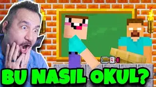ÇAKMA MİNECRAFT PARKURLARI? | Monsters School OYNUYORUZ!