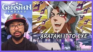 IMINFLAME ARATAKI ITTO.EXE REACTION! | Genshin Impact