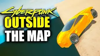 OUT OF THE MAP in Cyberpunk 2077 (Cyberpunk 2077 Secret Location)
