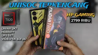 HP GAMING MURAH!! PAKE PROCESOR TERKENCANG DARI UNISOC | TANGGULA T820 | UNBOXING ZTE NUBIA NEO 5G
