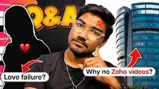 Why I don't post videos about Zoho ? | Question and Answers 1 | Tamil