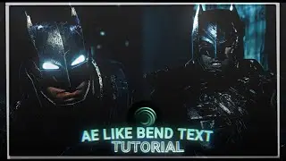 Ae like bend text tutorial | Alight motion |+preset