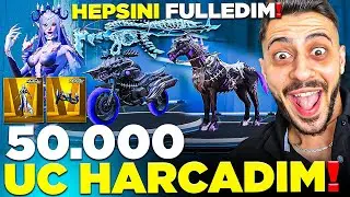 YENİ NİHAİ SET VE 8 SEVİYE İSKELET M762 GELDİ!! 50.000 UC HEPSİNİ FULLEDİM 😱