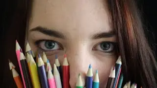 Weird ASMR - Let me Draw on You! Uncomfortably Close Face Drawing [Binaural]