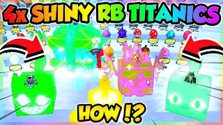 HACKERS GET *SHINY RAINBOW TITANICS* FOR FREE in PET SIMULATOR 99!? (Roblox)