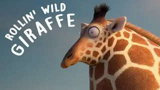 ROLLIN' WILD - 'Giraffe ' - what if animals were round?