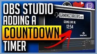 OBS Studio - Adding Countdown Timers for Twitch or YouTube Gaming