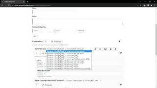 Canopy Automatic Rebalancing Using Constraints