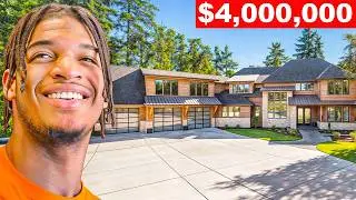 5 MILLION DOLLAR MANSION SHOPPING WITH NFL PLAYERS 😱 My House Movie Feat. Ja’Marr Chase