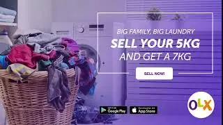 OLX - Sell Your 5 KG Washing Machine to Buy a 7KG one