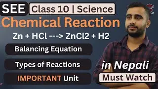 Chemical Reaction in Nepali || Class 10 Science Chemistry || Balancing Chemical Equations || SEE