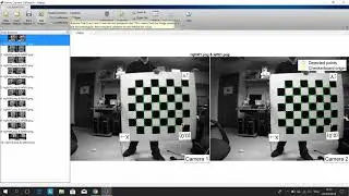 Stereo App Calibration in Matlab