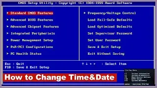 CMOS Setting Wrong || Bios Settings || Time Error Solved || bios settings windows 10