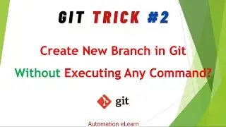 #2 Create Branch Without Executing Command in Git | refs/heads in Git | Tricky Interview Question