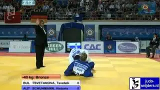 Tsvetelina Tsvetanova (BUL) - Victoria Schuhmann (AUT) [-40kg] bronze