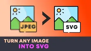 Create Vector Graphics - PNG/JPEG to SVG | Create SVG from PNG/JPEG Image - Adobe Illustrator