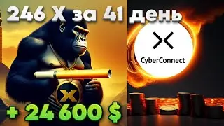 246Х за 41 День + 24 600 $ Инвестиции в криптовалюту для начинающих (CYBERCONNECT+XRP)
