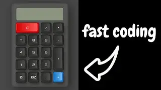 Calculator App fast coding - ASMR