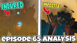 TITAN CAMERAMAN IN CRITICAL CONDITION! IMPOSTER G-TOILET?! SKIBIDI TOILET 65 ANALYSIS & THEORIES!