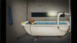 Happy Gondola in the bathroom