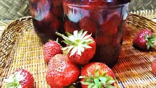 Правильное варенье из клубники.✍️👇Ягоды никогда не разварятся🍓strawberry jam
