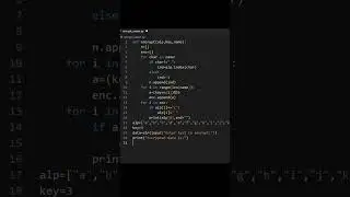 Encrypt messages using python. 