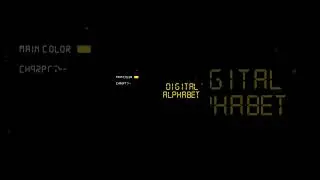 Digital Alphabet - Videohive After Effect Template