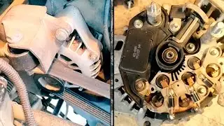 Ремонт генератора Krauf ALD1053(100A), полный аналог Delco Remy. Opel Vectra B