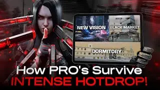 How PRO's Survive INTENSE HOTDROP! STRATEGIC Gameplay CODM (BlackMarket, Dormitory, New Vision)