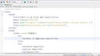 row span col span in html, Learn html step by step