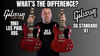 What's The Difference? Gibson Custom 1961 Les Paul SG VOS VS Gibson USA SG Standard 61