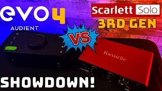 Focusrite Scarlet Solo 3rd Gen vs Audient Evo 4 (2021) - Granted Geek Show
