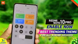 Best Theme For MIUI 12 | Trending April MIUI 12 Cool Themes Customize | Control Centre MIUI 12 Theme