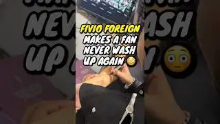 Fivio Foreign tells this fan she can wash her arm **￼DEMANDING** 