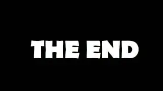 The End Text Animation | No Copyright Video | Background Video
