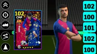 How To Train 102 Rated Free Pedri In eFootball 2025 Mobile || Pedri Max Level Playstyle eFootball 25